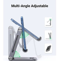 UGREEN 80708 ADJUSTABLE ALUMINUM MOBILE PHONE HOLDER STAND