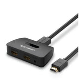 Ugreen 40207 Hdmi Splitter 4k 30hz 1 In 2 Out Black - CompuMe