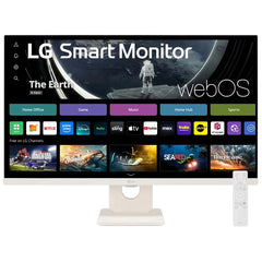 Lg 27u511sa W 27 Inch Full Hd Ips 100hz Smart Monitor With Webos And Built In Speakers
