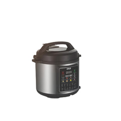 Arshia Pressure Cooker, 6Lit, 1750Watts, Black / Steel - 3386