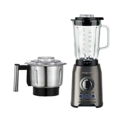 Arshia Speed Table Blender With 2-Piece Jar Set, 1.5Lit, 700Watts, Silver - 2716