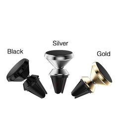 Magnetic Car Mount Air Vent Universal Cell Phone Holder UN-12 -Black