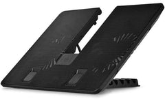 Deepcool U Pal 2x140mm Fans Adjustable Usb 3.0 Laptop Stand W/ Cooler Black