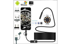 Softwire Waterproof Pc Endoscope Camera Usb Type C/3.5m