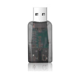 USB 5.1 Channel External USB Sound Card to 3.5mm