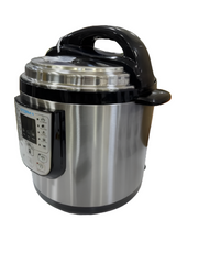 Stork Digital Pressure Cooker, 6Lit, 1000Watts, Stainless Steel - Ec-st606