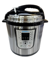 Stork Digital Pressure Cooker, 10Lit, 1300Watts, Stainless Steel - Ec-st1010