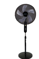 Stork Stand Fan 20Inch, 3Speeds, 5Blades, 70Watts, Black - FS-ST2420
