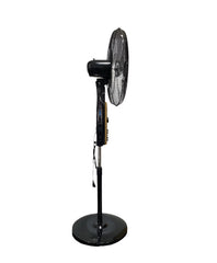 Stork Stand Fan 20Inch, 3Speeds, 5Blades, 70Watts, Black - FS-ST2420