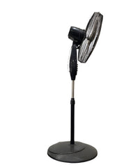 Stork Stand Fan 20Inch, 3Speeds, 5Blades, 70Watts, Remote Control, Black - FS-ST2420 R
