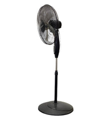 Stork Stand Fan 20Inch, 3Speeds, 5Blades, 70Watts, Remote Control, Black - FS-ST2420 R
