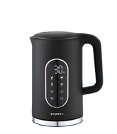 Stork Electric Kettle, 1.7Lit, 2000Watts, Black - EK-ST6000