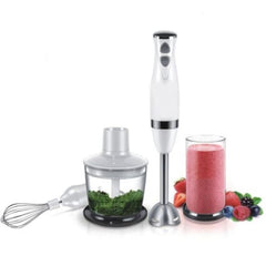 Steel Stork Blender with Chopper 3 In 1, 550Watts, 1.7Lit, White - BL-ST4677S