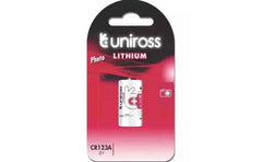 Uniross CR123A 3v Industrial Lithium Battery
