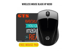 HP Wireless Mouse M200 Black with *FREE CompuMe Mouse Pad