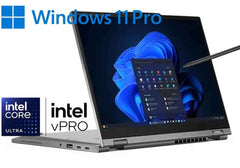 Business Laptop Lenovo ThinkPad L13 2-in-1 Gen 6, Intel Core Ultra 7 255U 5.2GHz, 16GB LPDDR5x-7467, 1TB PCIe SSD Gen 4, 13.3" FHD+ (1920 x 1200) IPS 100% sRGB Touchscreen, w/ Integrated Pen - Windows 11 Pro - 3 Year Warranty