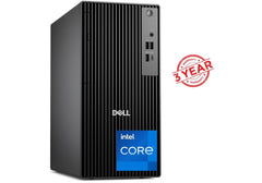 Dell Pro Tower QCT1250 Desktop PC, Intel® Core™ i7-14700 5.4GHz Processor 20 Core, 16GB DDR5, 512 SSD, Wi-Fi 6E, BT 5.3 - 14th Generation - 3 Year Warranty