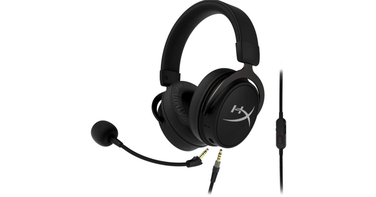 HyperX Cloud MIX - Wired Gaming Headset + Bluetooth,Game and Go, Detachable Microphone, Lightweight, Multi Platform Compatible - Black