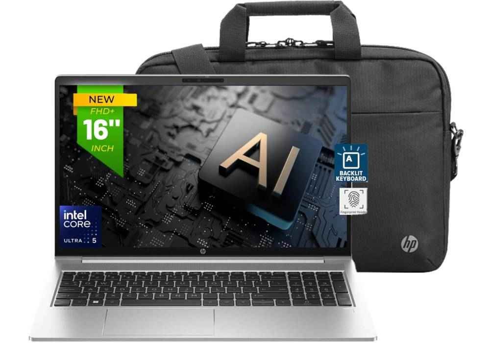 HP laptop for portable computing
