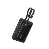 Anker Zolo Power Bank (20K, 45W, Built-In Dual USB-C Cables)