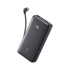 Anker Zolo Power Bank (20K, 22.5W, Built-In USB-C Cable)