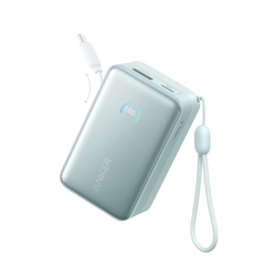 Anker Nano Power Bank (10K, 45W, Built-In Retractable USB-C Cable)