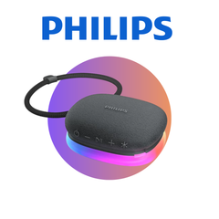 Golden Connector Philips Bluetooth speaker with lights