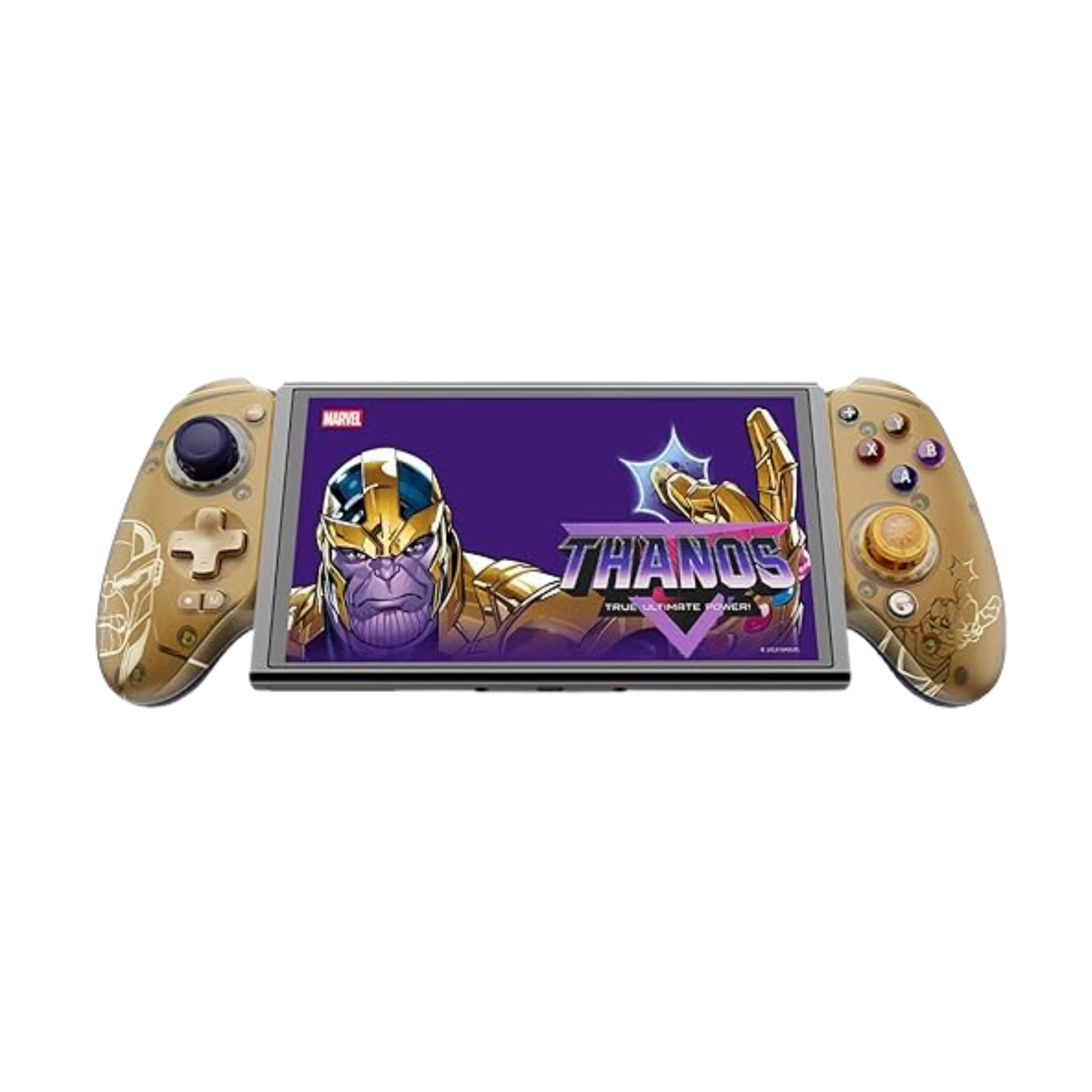 GameSir G8 Plus Bluetooth Mobile Game Controller for Switch & iOS & Android & Tablets, Wireless Gamepad – Hall Effect Joysticks & Triggers Fit For PlayStation, Steam Link,PUBG MOBILE, Call of Duty (G8 Plus Thanos Edition) - CompuMe