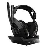 ASTRO Gaming A50 Wireless Headset + Base Station Gen 4 - Compatible With PS5, PS4, PC, Mac - Black/Silver - CompuMe