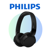 Golden Connector PHILIPS Lightweight On Ear Wireless Headphones with Passive Noise Isolation