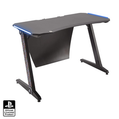 Xrocker Official Playstation Gaming Desk Led Lights Pc Office Workstation Borealis Rgb - CompuMe