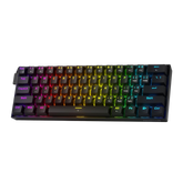 Redragon K617 HE Rapid Trigger Gaming Keyboard, 60% 61 Keys Wired Mechanical Keyboard w/Hyper-Fast Actuation, Dedicated Hall Effect Magnetic Switch, Actuation Point Adjustable, Essential Black