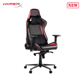 Nordic Game Supply HyperX Blast Gaming Chair - Ergonomic Gaming Chair, Leather Upholstery Video Chair - Red Black PC Racing Tilt Gaslift Foam Armrests Office Secret Hyper X Chair Lab
