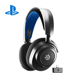 SteelSeries Arctis Nova 7P Wireless Multi-Platform Gaming Headset — Neodymium Magnetic Drivers — 2.4GHz + Bluetooth — 38Hr USB-C Battery — Gen2 AI Mic — PlayStation, PC, Switch, VR, Mobile - Black