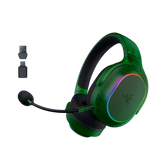 Razer Barracuda X Chroma Wireless Gaming Headset: 2.4GHz Wireless & Bluetooth - Lightweight - RGB - 40mm Drivers - Cardioid Mic - 70 Hr Battery - For PC, Mac, PS5, Switch 2, Smartphone - Phantom Green