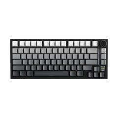 ATTACK SHARK X820 Ultra 75% Wireless Gaming Mechanical Keyboard Hot-Swappable Gasket Mount RGB Backlit BT/2.4G/Wired Custom Keyboard with Smart TFT Display&Knob QMK Driver-Moonlit Night&Gift Switch