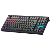 Redragon K729 HE Rapid Trigger Gaming Keyboard, 87 Keys 8K Wired Mechanical Keyboard w/Next-Gen UltraMag 100% POM Silky Magnetic Switch, Dual-Module Floating Patent Structure Design & Knob Control