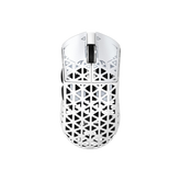 ATTACK SHARK R5Ultra 8K Carbon Fiber Wireless Gaming Mouse with 42000 DPI -PAW3950 MAX Sensor -39g Ultra-Lightweight-Nordic 52840 MCU Chip-Wired/BT/2.4GHz Wirelss Programmable Mouse for PC/Mac (White)