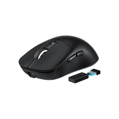 ATTACK SHARK X3PRO 4K/8K Lightweight Wireless Gaming Mouse with Tri-Mode(Wired/2.4GHz/BT),PAW3395 Optical Sensor,26K DPI,Kailh GM8.0 Switch,Long Battery,7 Buttons for PC/Laptop/Win/Mac(Black)