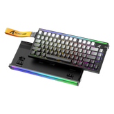 ATTACK SHARK R85HE Wired 75% Hall Effect Rapid Trigger Mechanical RGB Gaming Keyboard with 8K Polling,0.05mm RT Accuracy,0.08MS Latency,Magnetic Switch,5 Layer Sound Damped,Driver for PC(Moonlight)