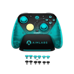 GameSir G7 Pro 8K PC Wireless Controller, Aimlabs Edition – 8000Hz Polling Rate Wired & 2.4G, TMR Joysticks Anti-Stick Drift, Hall Effect Analog Triggers, Esports Gamepad for Windows PC with 3.5mm Audio