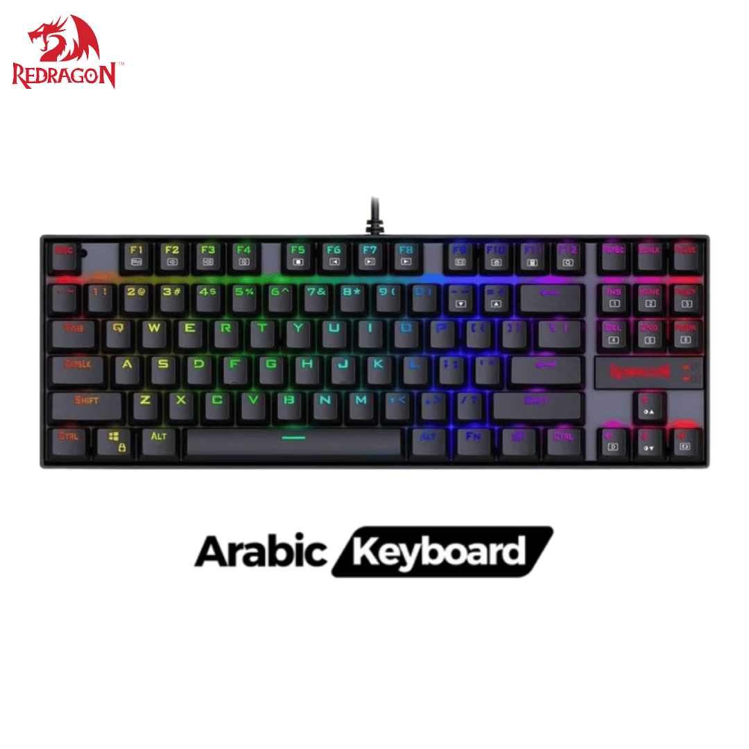 Redragon K552-RGB-2 Wired TKL 75% Mechanical Gaming Keyboard | AR - CompuMe