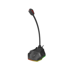 Redragon GM99 STIX USB RGB Gaming Stream Desktop Microphone to To Streaming, Podcasting,Studio Recording,YouTube,Skype for PC/Laptop