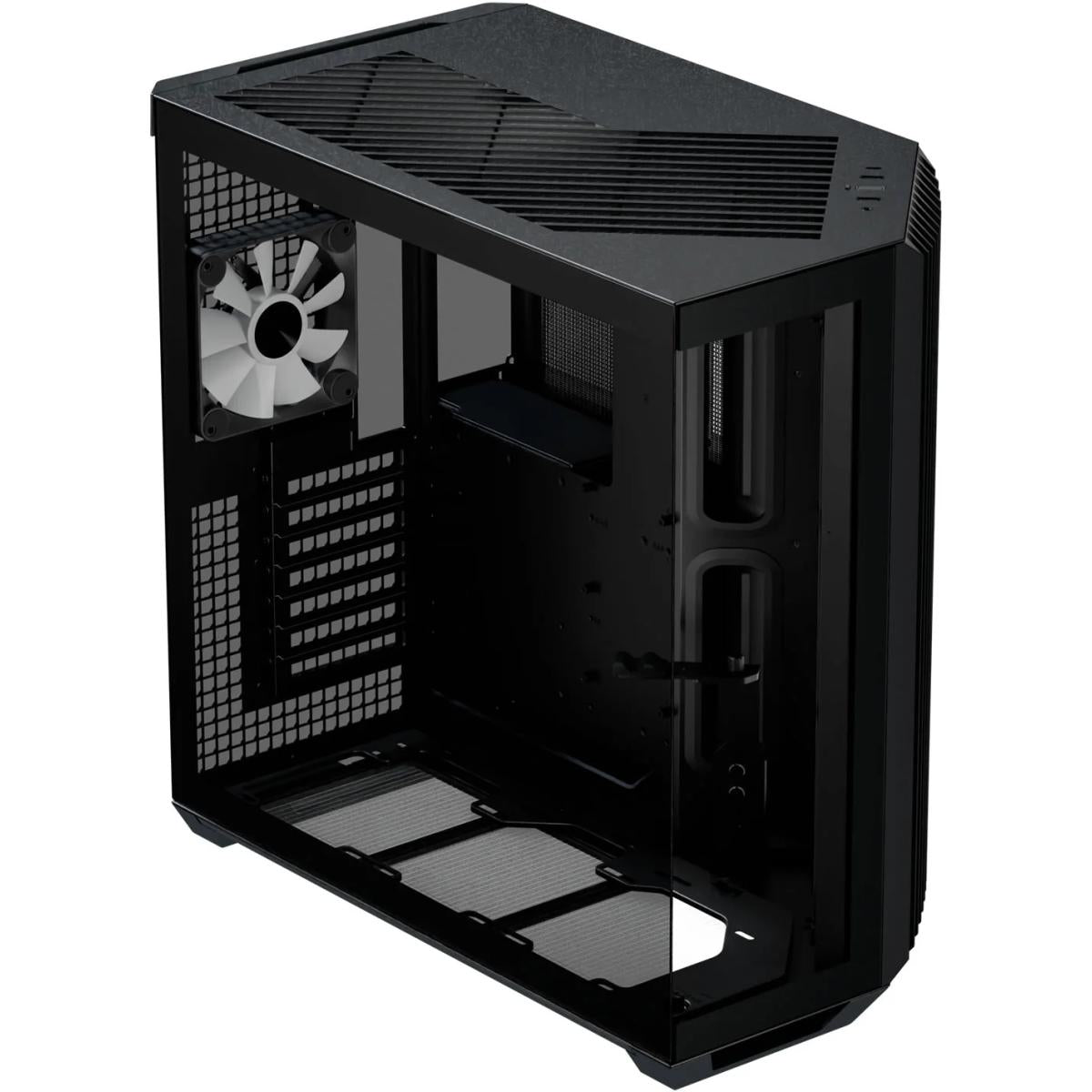 APNX ARGB PC case for desktop computer builds and component installation