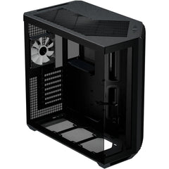 APNX ARGB PC case for desktop computer builds and component installation