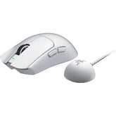 Razer Viper V4 Pro Wireless Esports Gaming Mouse – 50g Ultra Lightweight, Fast & Precise, 50K DPI Optical Sensor, 8K Polling, Gen-4 Optical Switches, Scroll Wheel, USB-C Charging, for PC & Mac – White