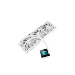Huntkey MVP V360 3 Fans CPU Cooler -White