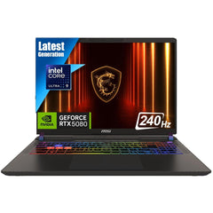 Msi Veor 16 Hx Ai (2025) A2xwig New Intel Core Ultra 9 Gen Ii 275hx 24 Cores W/ Nvidia Rtx™ 5080 16gb Ddr7 & 2.5k Ips 240hz Display , Cosmos Gray