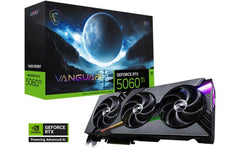 Msi Geforce Rtx 5060 Ti Vanguard Soc 16gb Gddr7 128 Bit Memory, 2692 Mhz Boost Clocks, 28 Gbps Memory Speed, 4608 Cuda Cores, Pci Express Gen 5 X16
