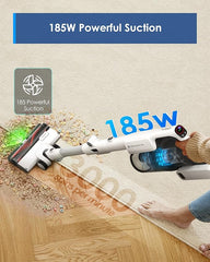 Tineco Stick Vacuum VS202000SA Pure One Cordless 185W Suction, 70Min Runtime, 1L